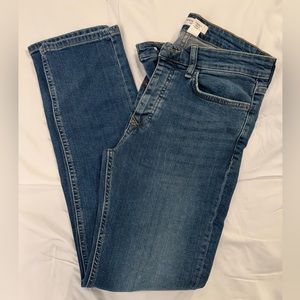 Forever 21 jeans, new, size 32, slim leg